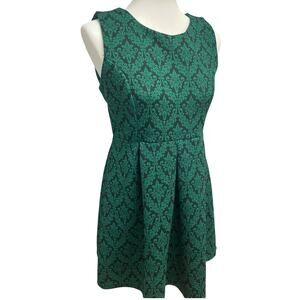 LA Soul Medium M/L PolyCotton Sleeveless Fit & Flare Tapestry Knee Length Dress